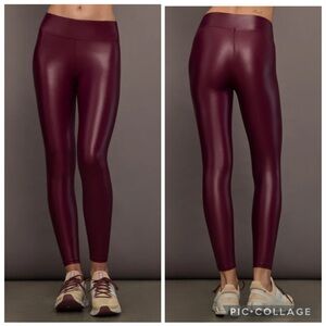 Carbon38 Regular Rise 7/8 Leggings Takara Shine Fig‎ XS